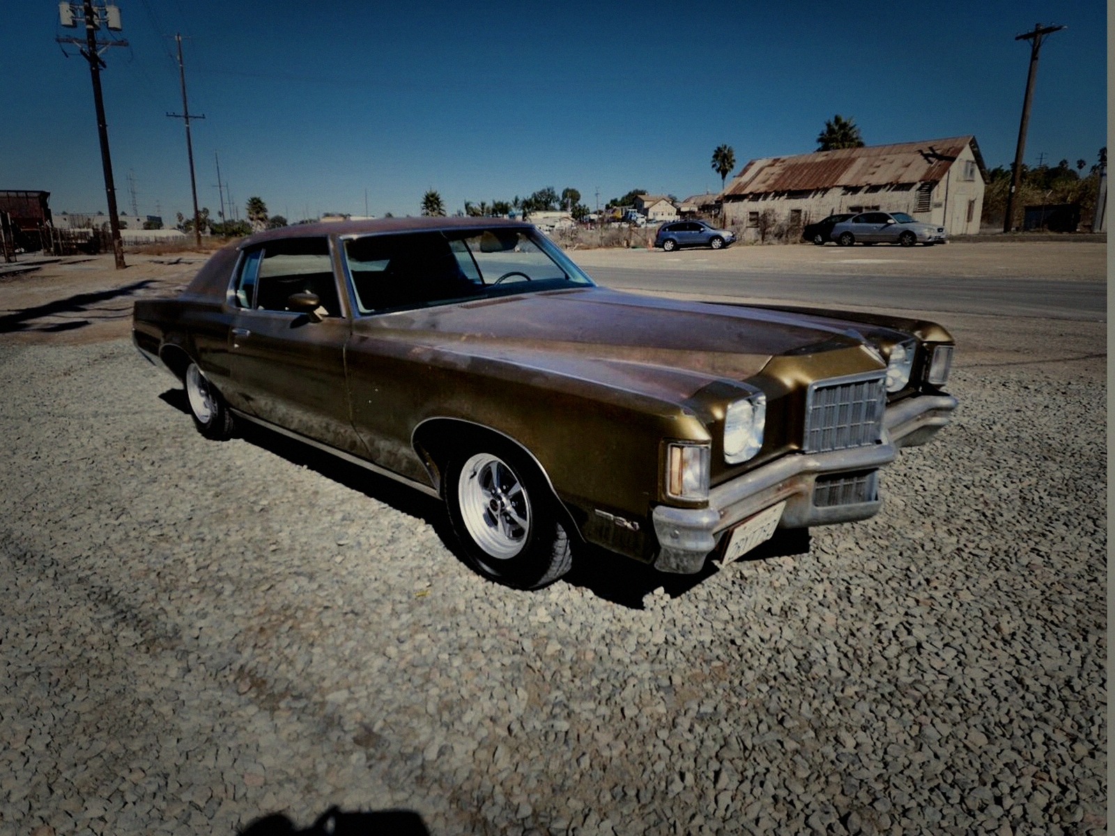Birdie — 1972 Pontiac Grand Prix SJ, three-quarter front view
