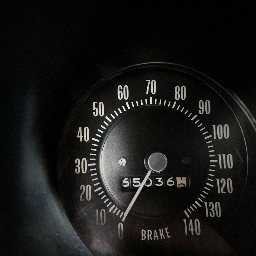 Birdie speedometer — 65,036 miles